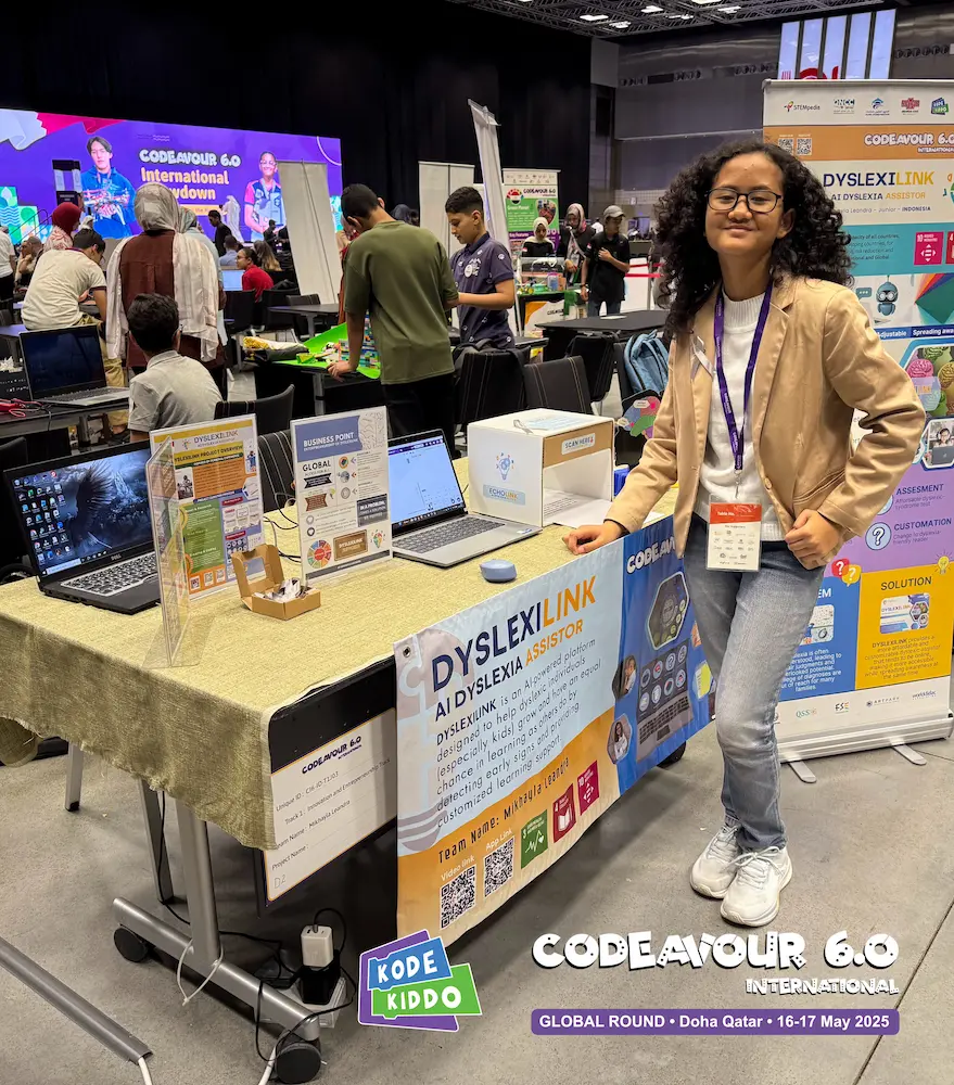 Global 18 Mikayla kompetisi inovasi disleksia codeavour
