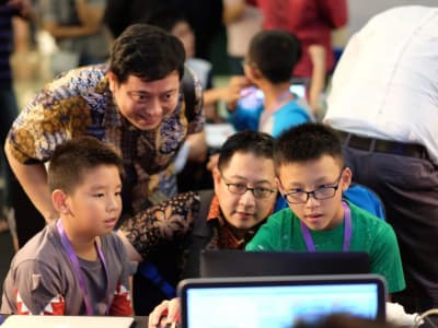 kelas kids les coding anak usia 7-12 tahun