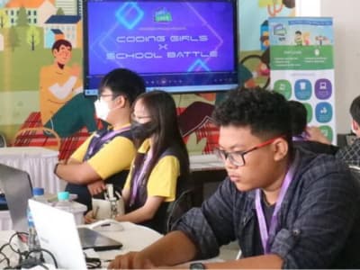 les coding sma les coding anak usia 16-18 tahun